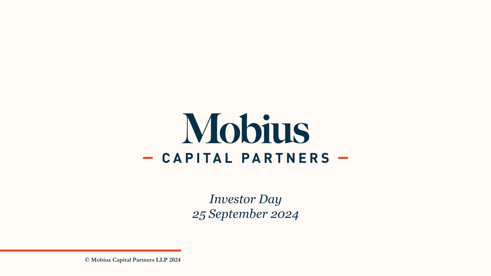 MCP Investor Day 25 September 2024